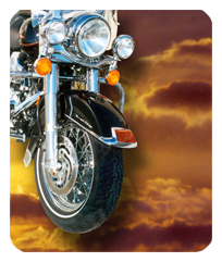 DF35-330 Biker on Sunset